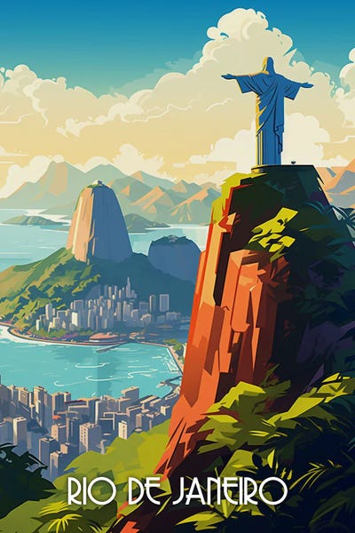 South America: Rio De Janeiro by Durro Art
