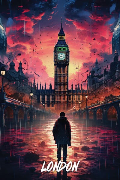 Big Ben: London Fantasy by Durro Art