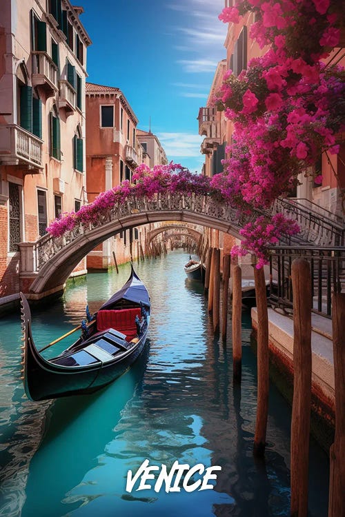 Venice Fantasy by Durro Art wall art