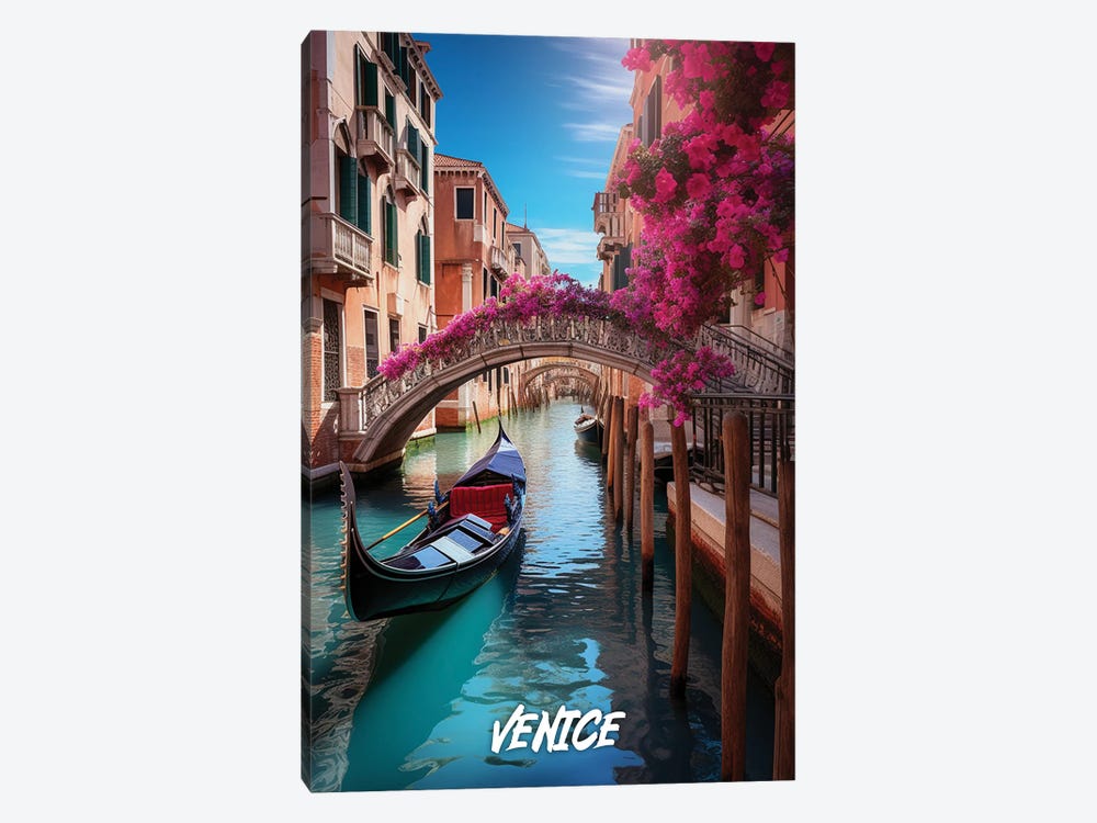 Venice Fantasy by Durro Art 1-piece Canvas Wall Art