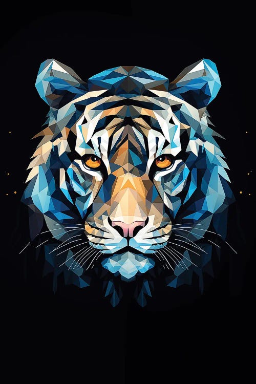 Poly Art Tiger