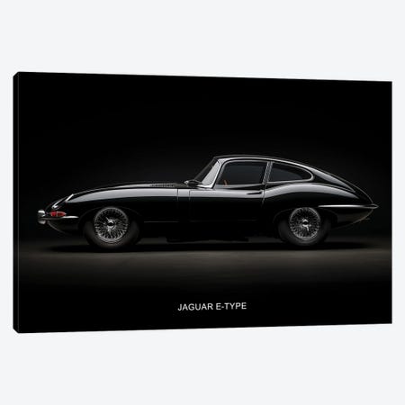 Jaguar E-Type Canvas Print #DUR1310} by Durro Art Canvas Print