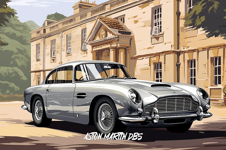 Aston Martin DB5 Comic