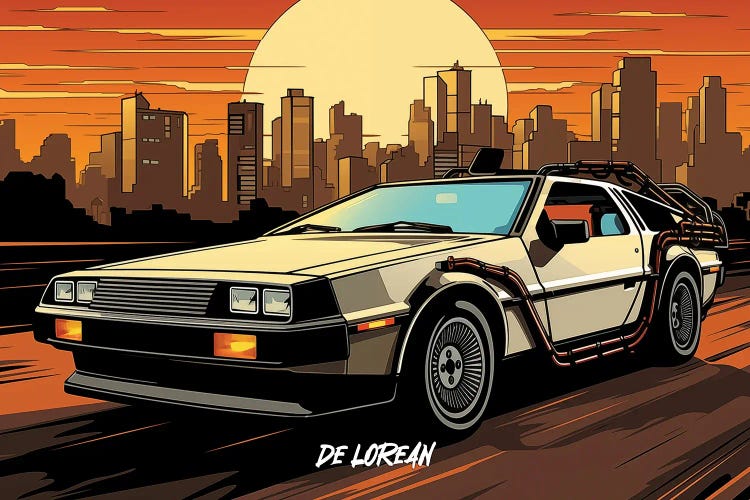 DeLorean Comic