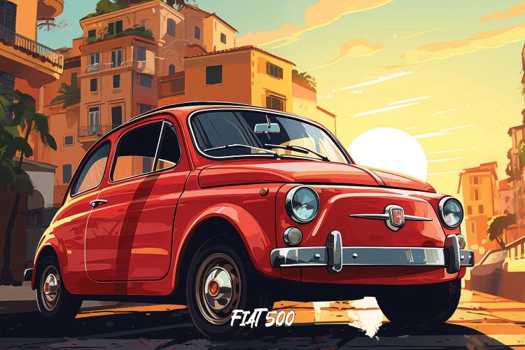 Fiat 500 Comic