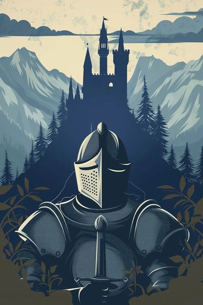 Castles & Palaces: Knight IV by Durro Art