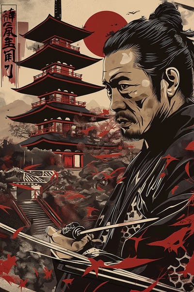 Samurai: Samurai Warrior IV by Durro Art