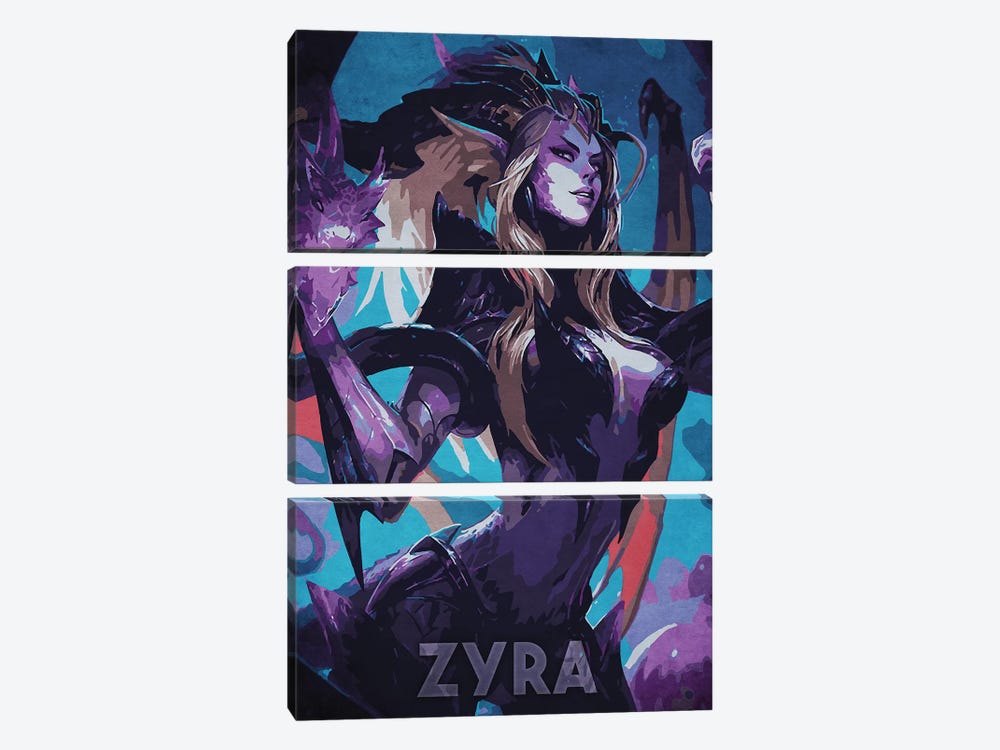 Zyra by Durro Art 3-piece Art Print