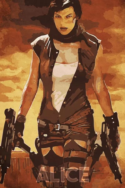 Alice by Durro Art metal wall art