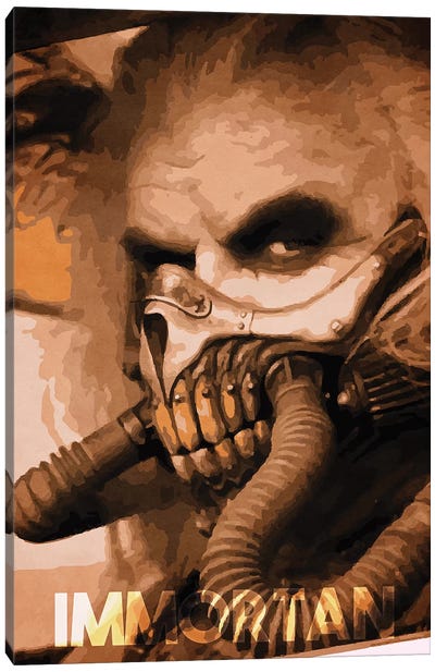 Immortan Canvas Art Print - Mad Max