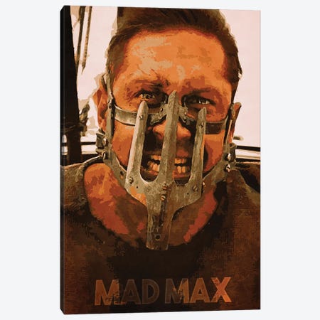 Mad Max Canvas Print #DUR154} by Durro Art Canvas Art