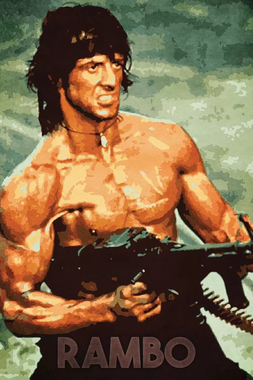 Rambo by Durro Art wall art