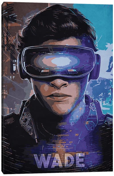 Wade Canvas Art Print - Science Fiction Movie Art