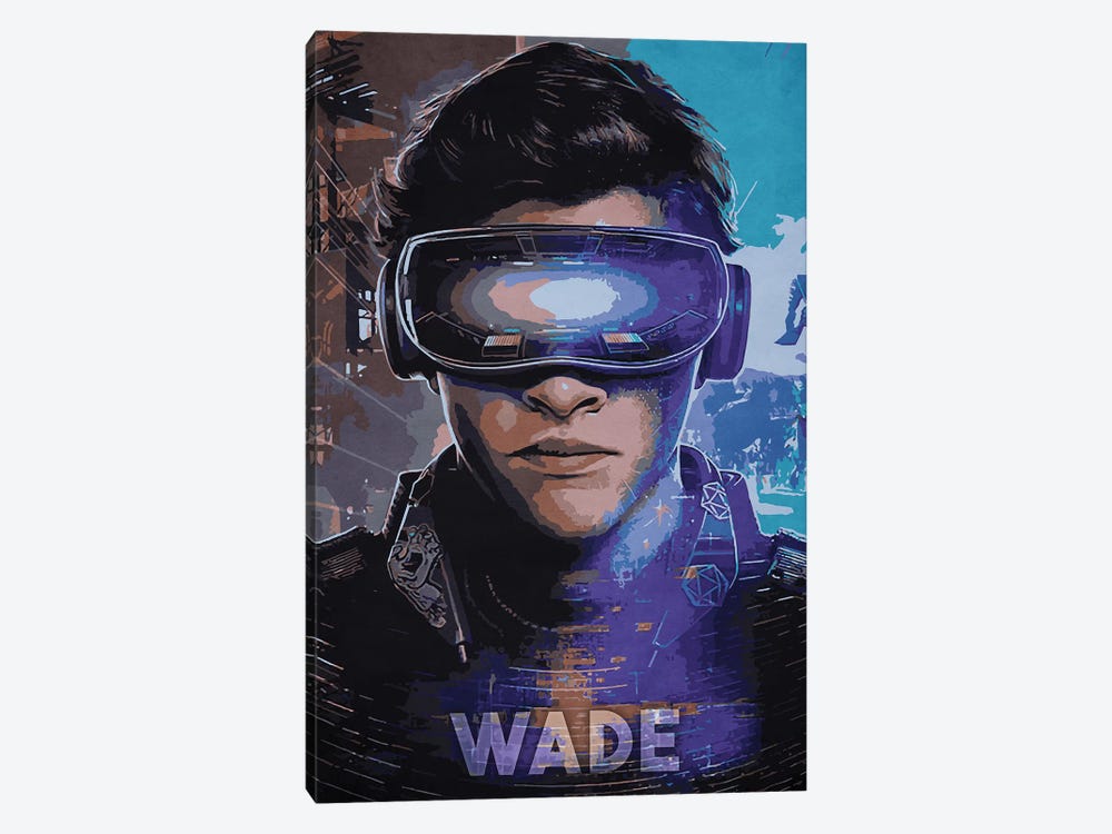 Wade by Durro Art 1-piece Canvas Art Print