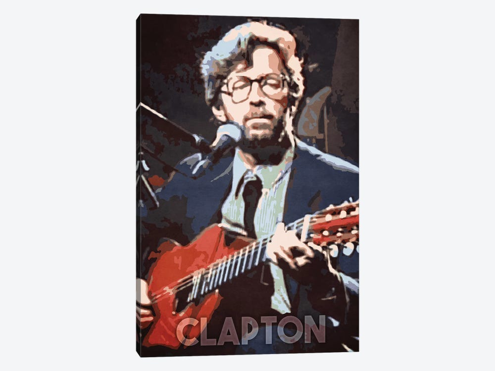 Clapton by Durro Art 1-piece Canvas Artwork
