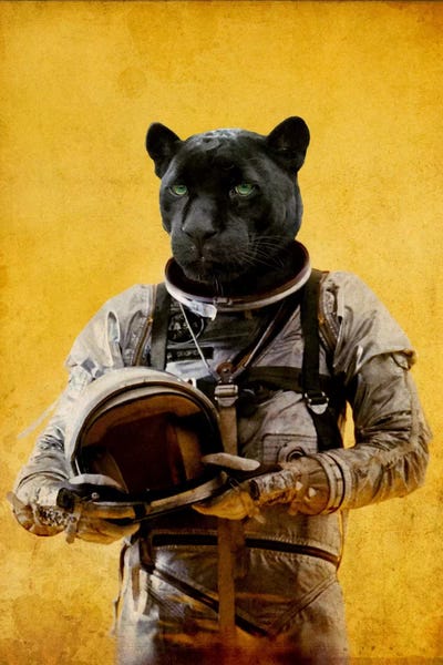 Space Jag by Durro Art metal wall art