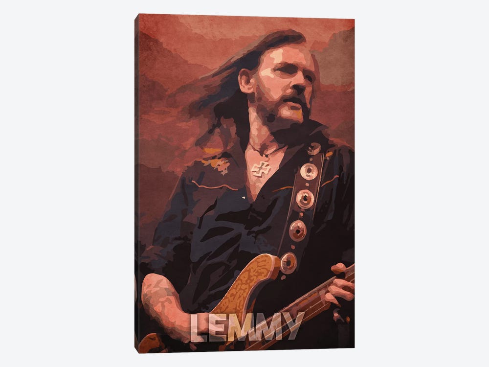 Lemmy by Durro Art 1-piece Canvas Print