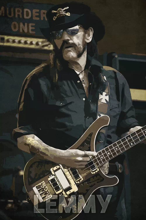 Lemmy K by Durro Art wall art