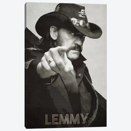 Lemmy K II Canvas Print #DUR198} by Durro Art Canvas Art Print