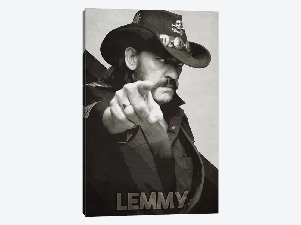 Lemmy K II by Durro Art 1-piece Canvas Artwork