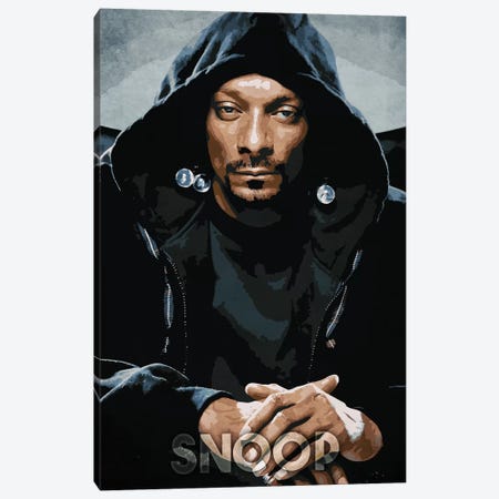 Snoop III Canvas Print #DUR200} by Durro Art Canvas Art Print