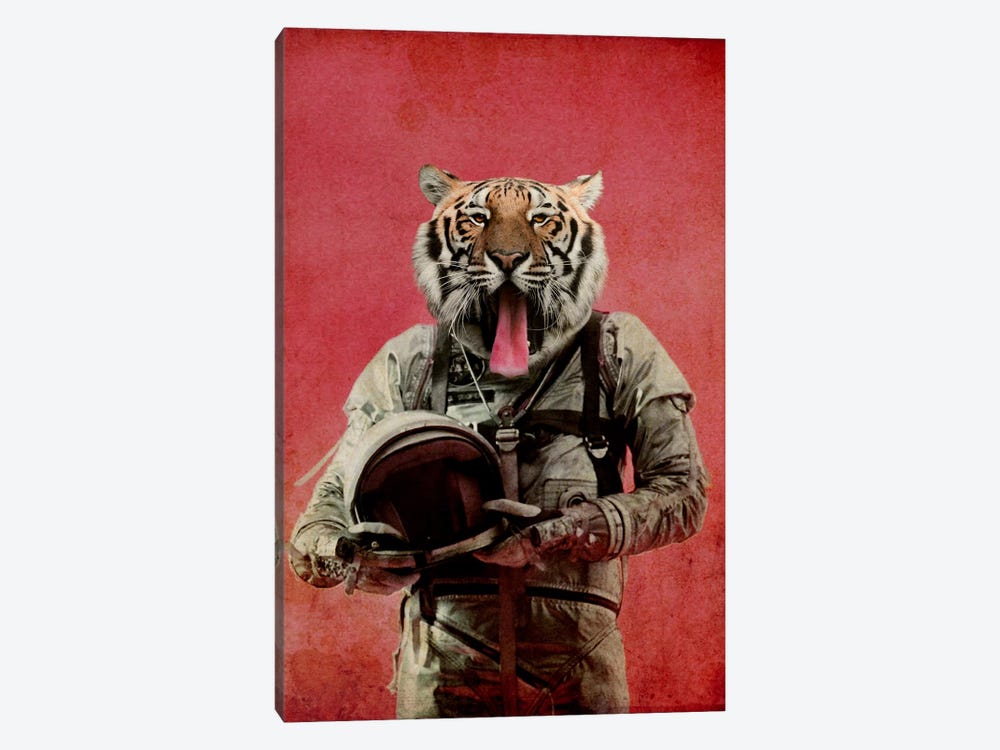 Space Tiger by Durro Art 1-piece Art Print