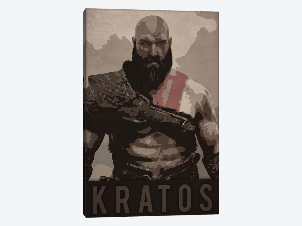 Kratos by Durro Art 1-piece Art Print
