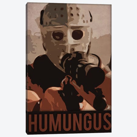 Humungus Road Warrior Canvas Print #DUR225} by Durro Art Canvas Art