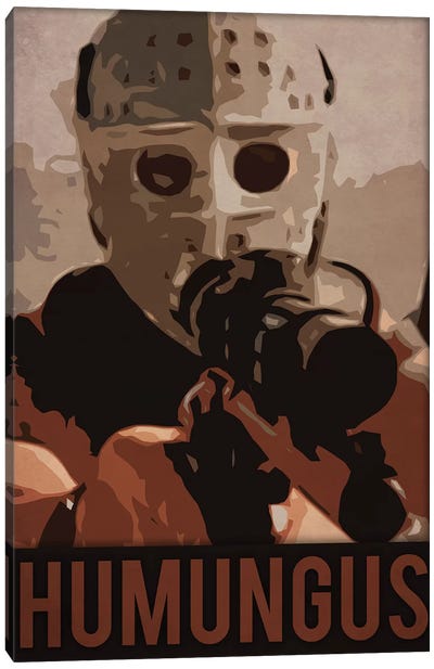 Humungus Road Warrior Canvas Art Print - Mad Max
