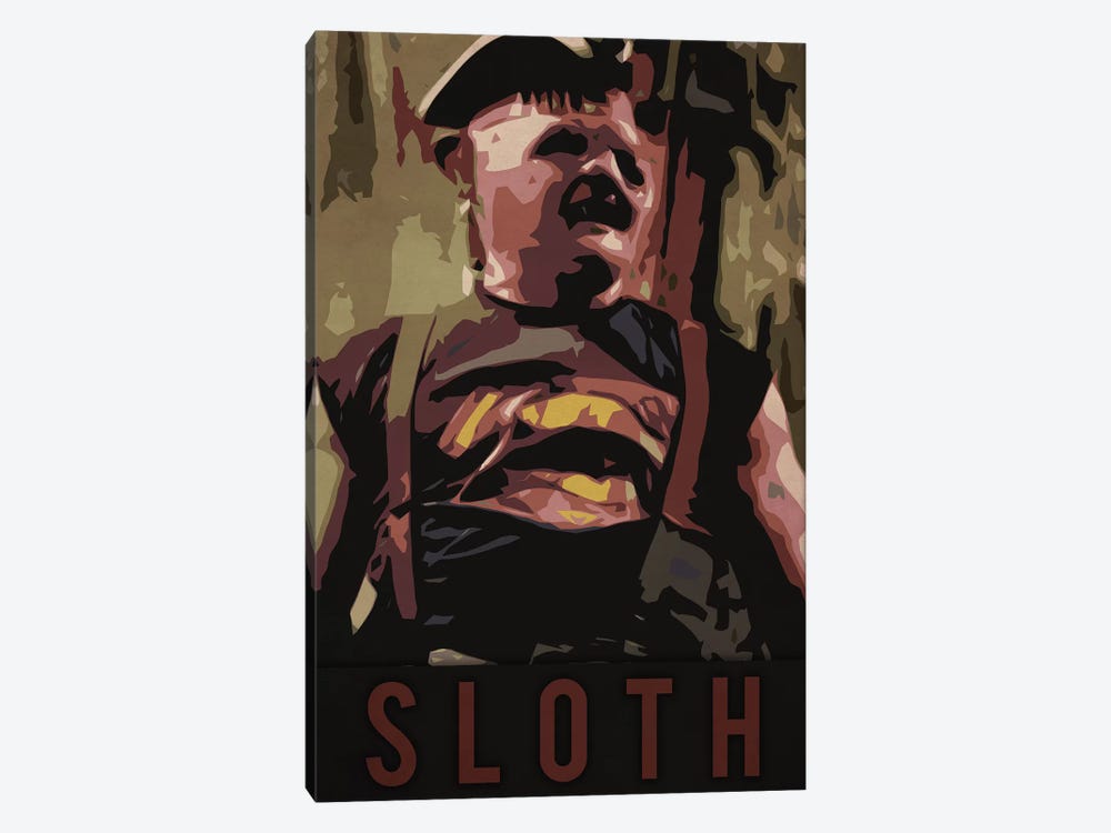 Sloth by Durro Art 1-piece Canvas Wall Art