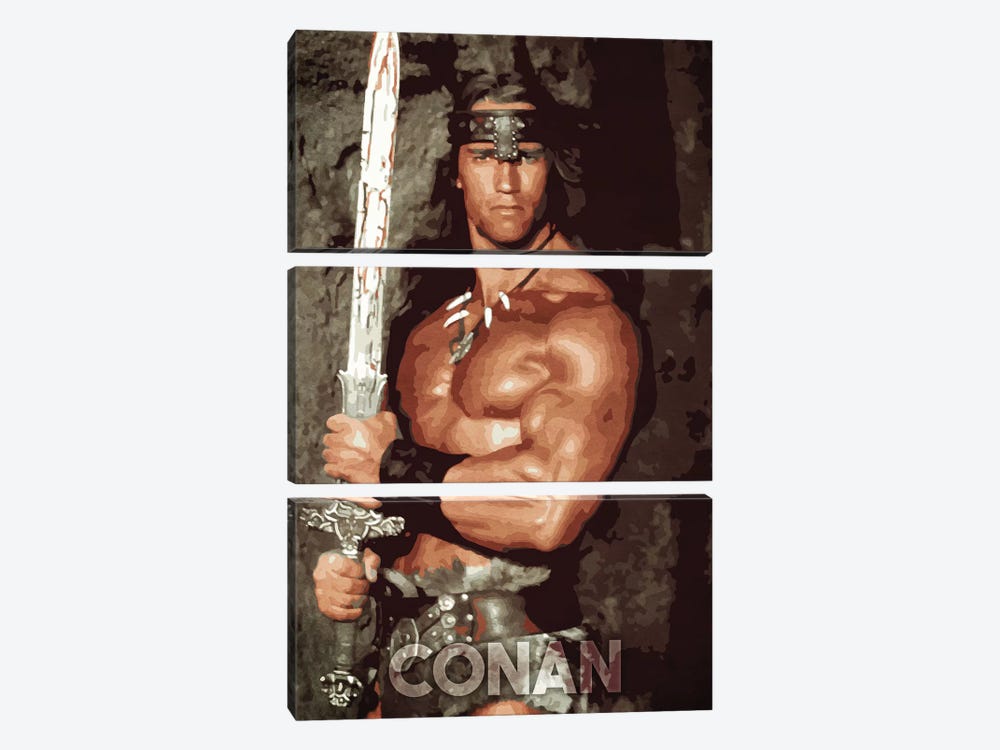 Conan by Durro Art 3-piece Art Print