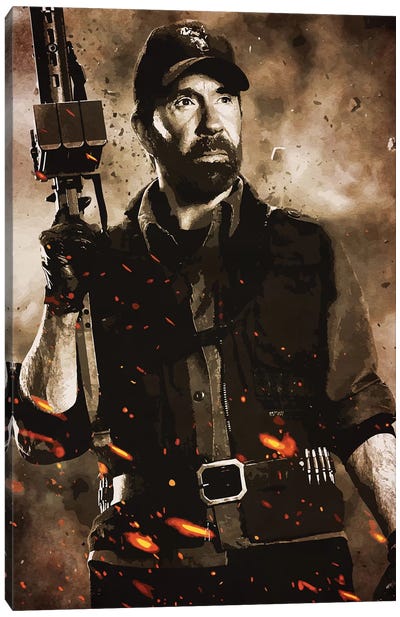 Expendables Chuck Canvas Art Print - The Expendables