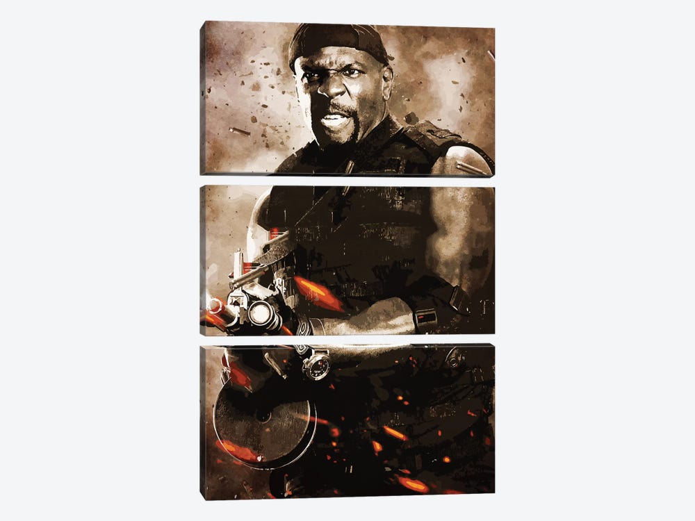 Expendables Crews by Durro Art 3-piece Canvas Wall Art