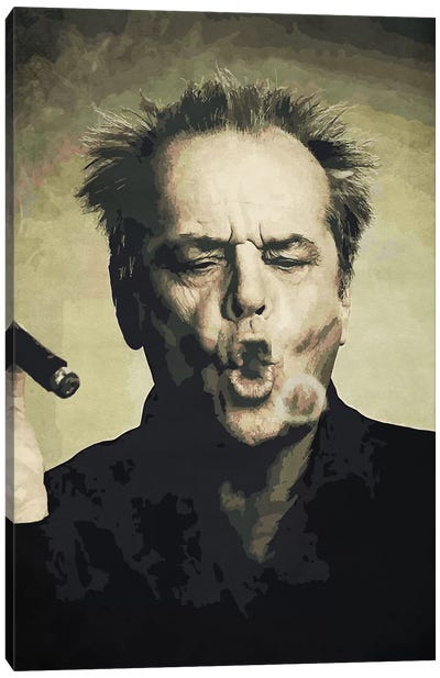 Jack Canvas Art Print - Jack Nicholson