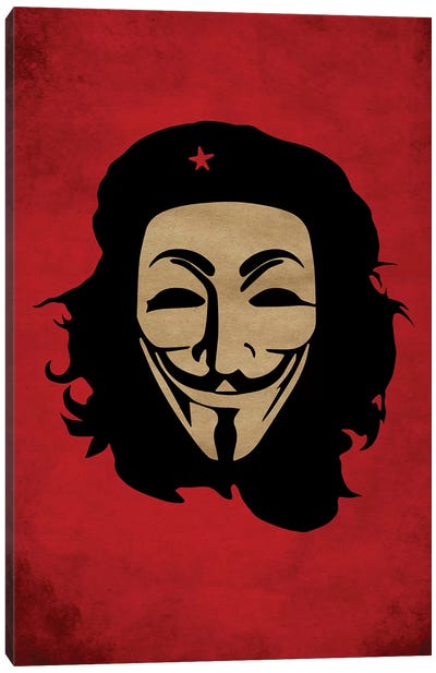 Anonymous Che Canvas Art Print - Durro Art