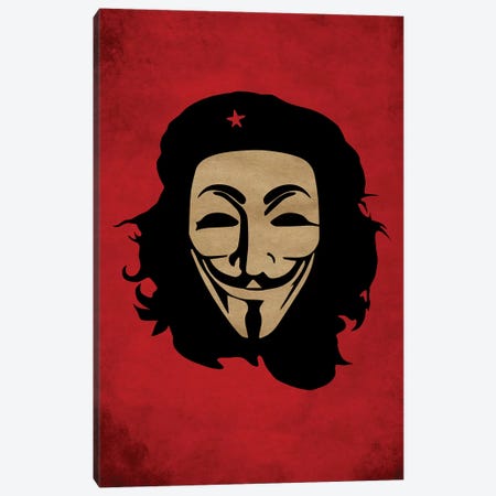 Anonymous Che Canvas Print #DUR25} by Durro Art Canvas Print