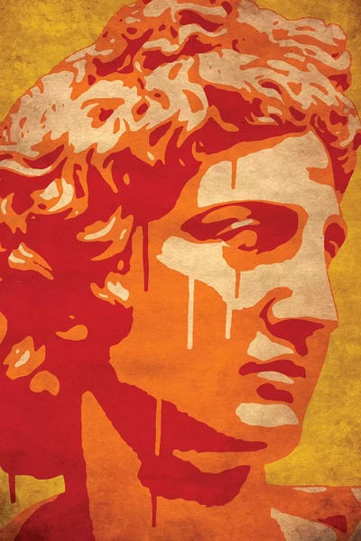 Athena by Durro Art metal wall art