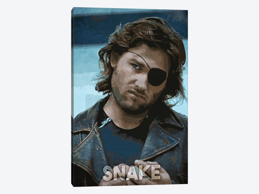 Snake by Durro Art 1-piece Canvas Wall Art