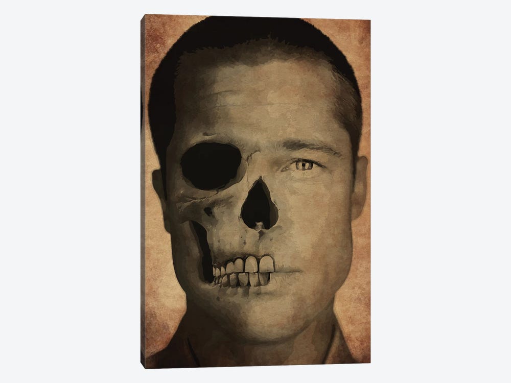 Brad Pitt by Durro Art 1-piece Art Print