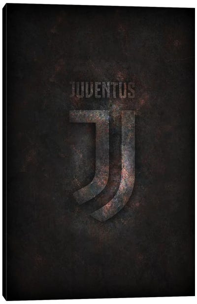 Juventus Canvas Art Print - Soccer Art