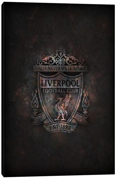 Liverpool Canvas Art Print - Soccer Art