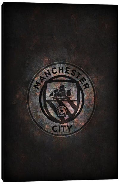 Manchester City Canvas Art Print - Soccer