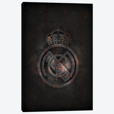 Real Madrid Canvas Print #DUR289} by Durro Art Canvas Art Print