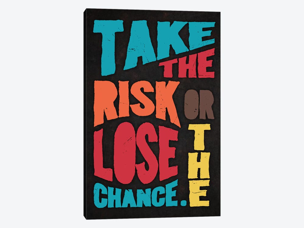 Take The Risk by Durro Art 1-piece Art Print