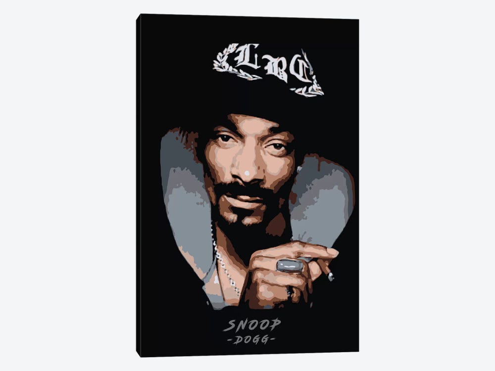 Snoop Dogg by Durro Art 1-piece Canvas Artwork