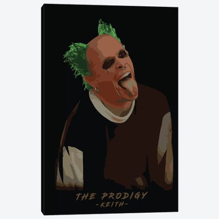 The Prodigy Keith Canvas Print #DUR307} by Durro Art Canvas Print
