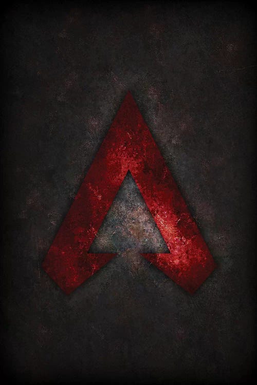 Apex Red by Durro Art wall art