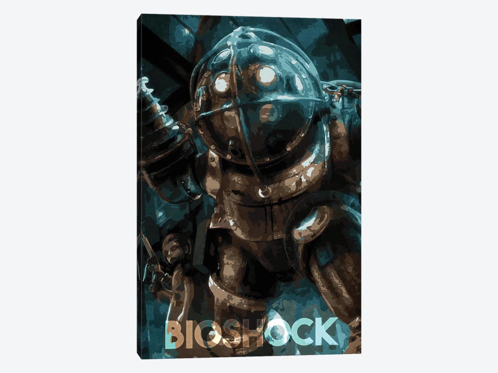 Bioshock by Durro Art 1-piece Canvas Art Print