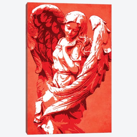 Guardian Angel Canvas Print #DUR31} by Durro Art Art Print