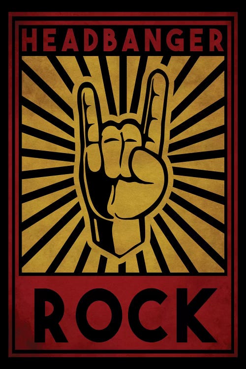 Headbanger by Durro Art wall art